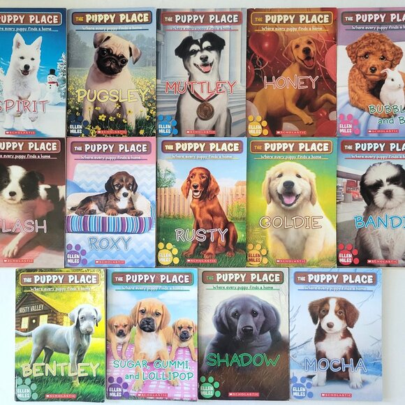 PUPPY PATROL AND THE PUPPY PLACE DOG BOOKS LOT OF 20 BOYS & GIRLS SCHOLASTIC - Picture 3 of 12